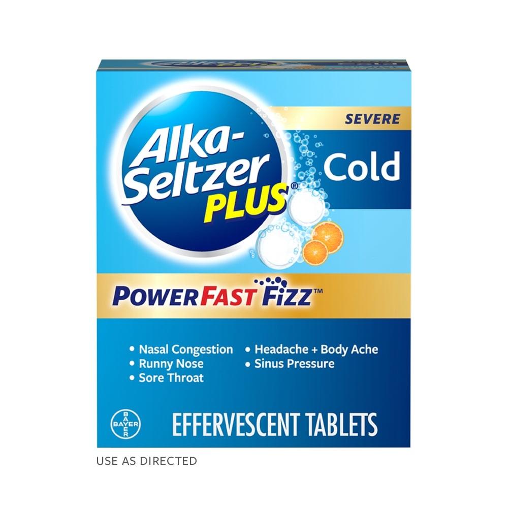 ASP Severe Cold Orange Effervescent Tablets Packshot 